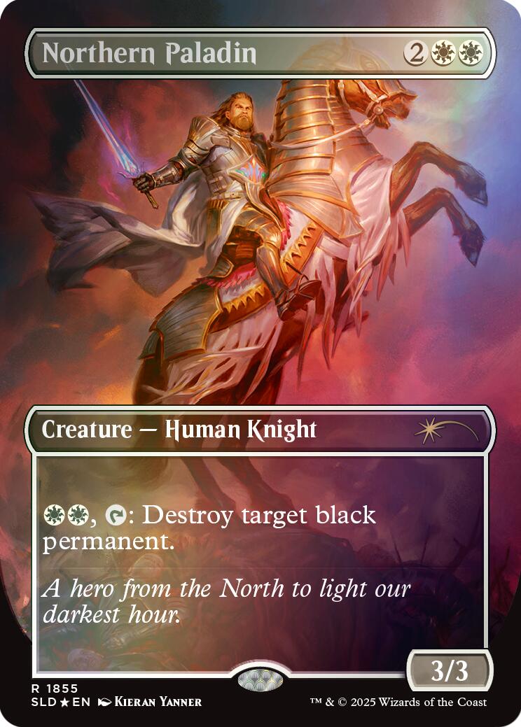 Northern Paladin (Rainbow Foil) [Secret Lair Drop Series] | Cracking-Singles