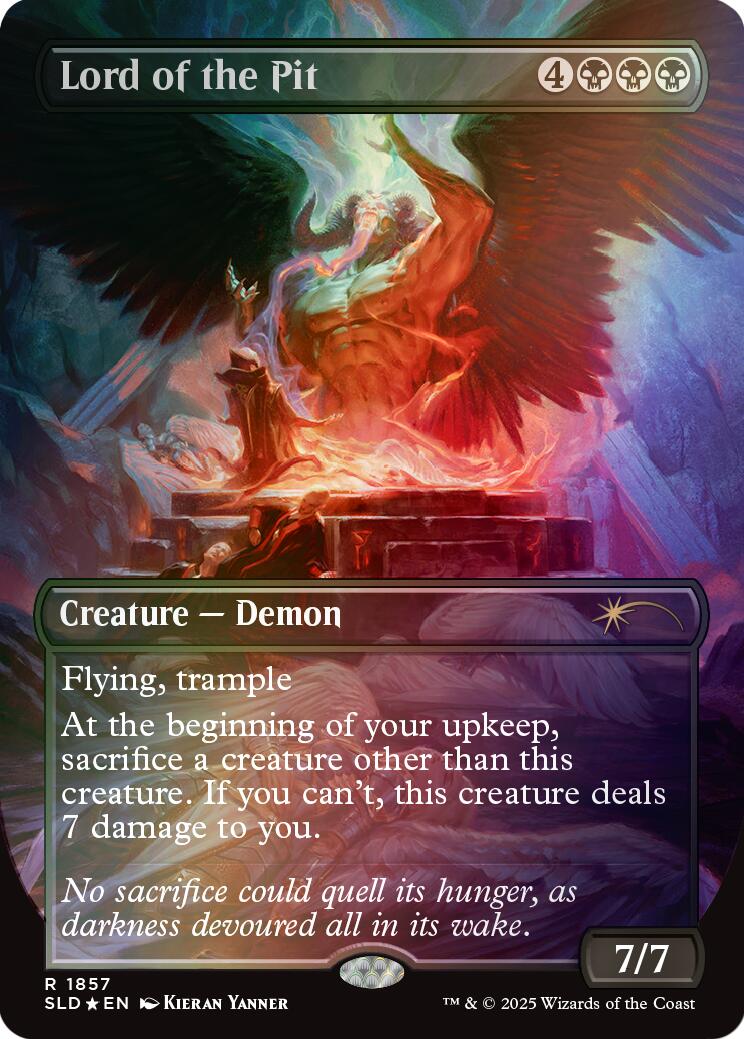 Lord of the Pit (Rainbow Foil) [Secret Lair Drop Series] | Cracking-Singles