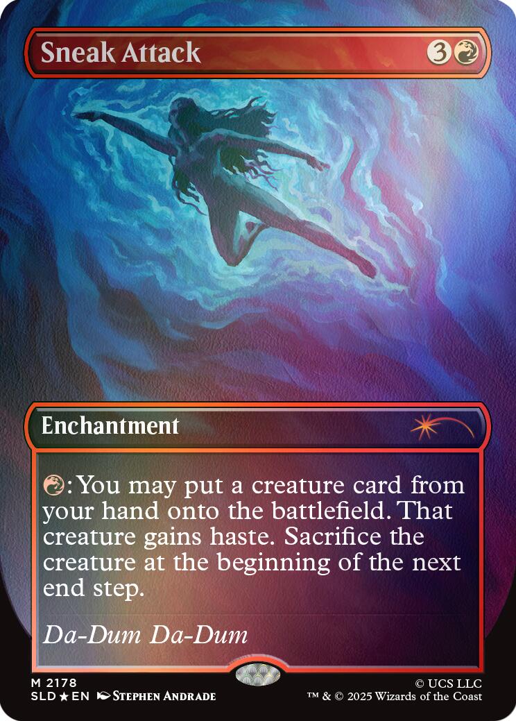 Sneak Attack (Rainbow Foil) [Secret Lair Drop Series] | Cracking-Singles