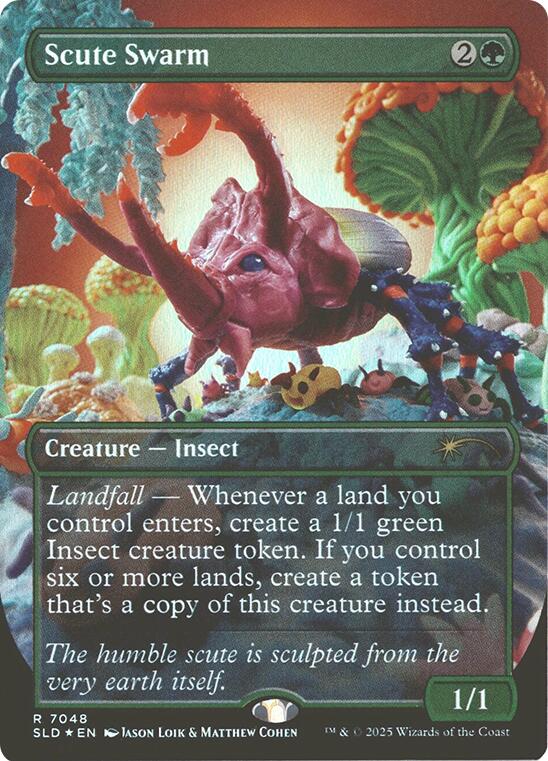Scute Swarm (Rainbow Foil) [Secret Lair Drop Series] | Cracking-Singles