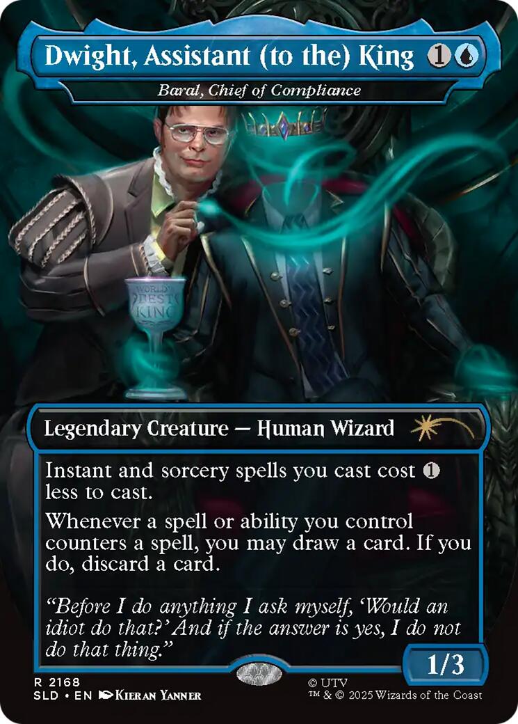 Dwight, Assistant (to the) King - Baral, Chief of Compliance [Secret Lair Drop Series] | Cracking-Singles