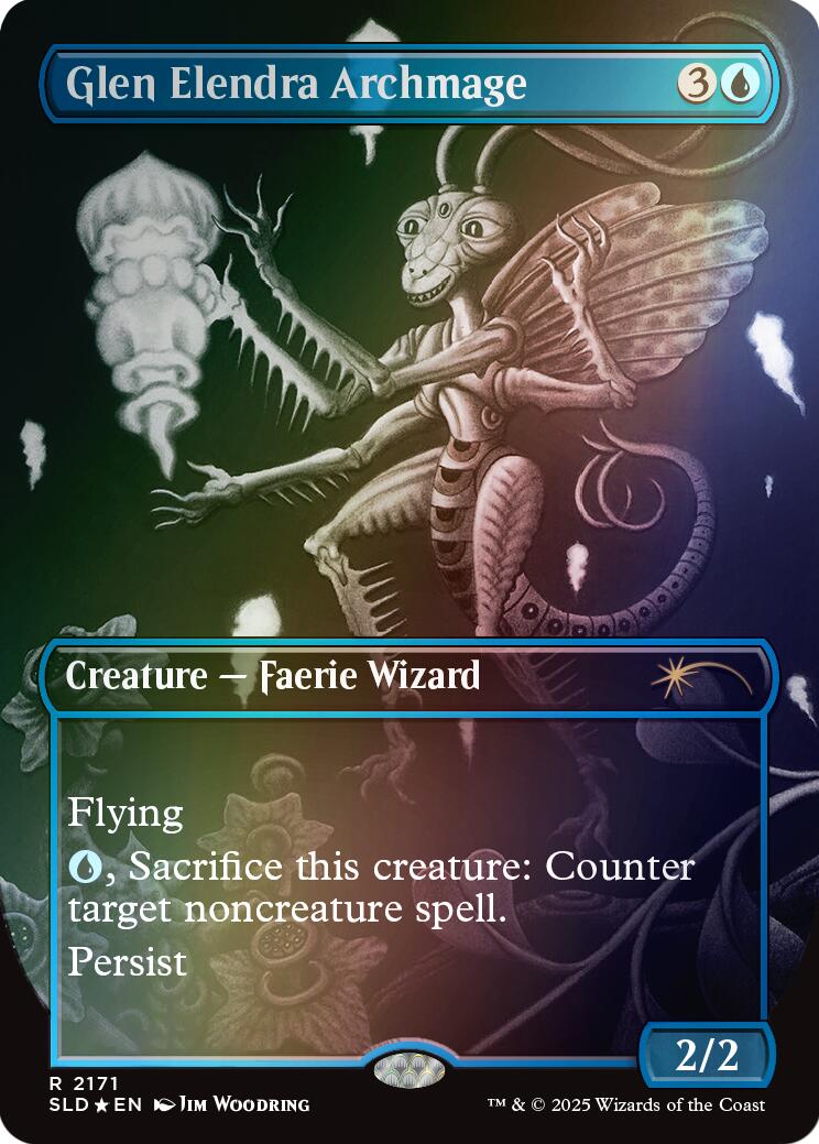 Glen Elendra Archmage (2171) (Rainbow Foil) [Secret Lair Drop Series] | Cracking-Singles