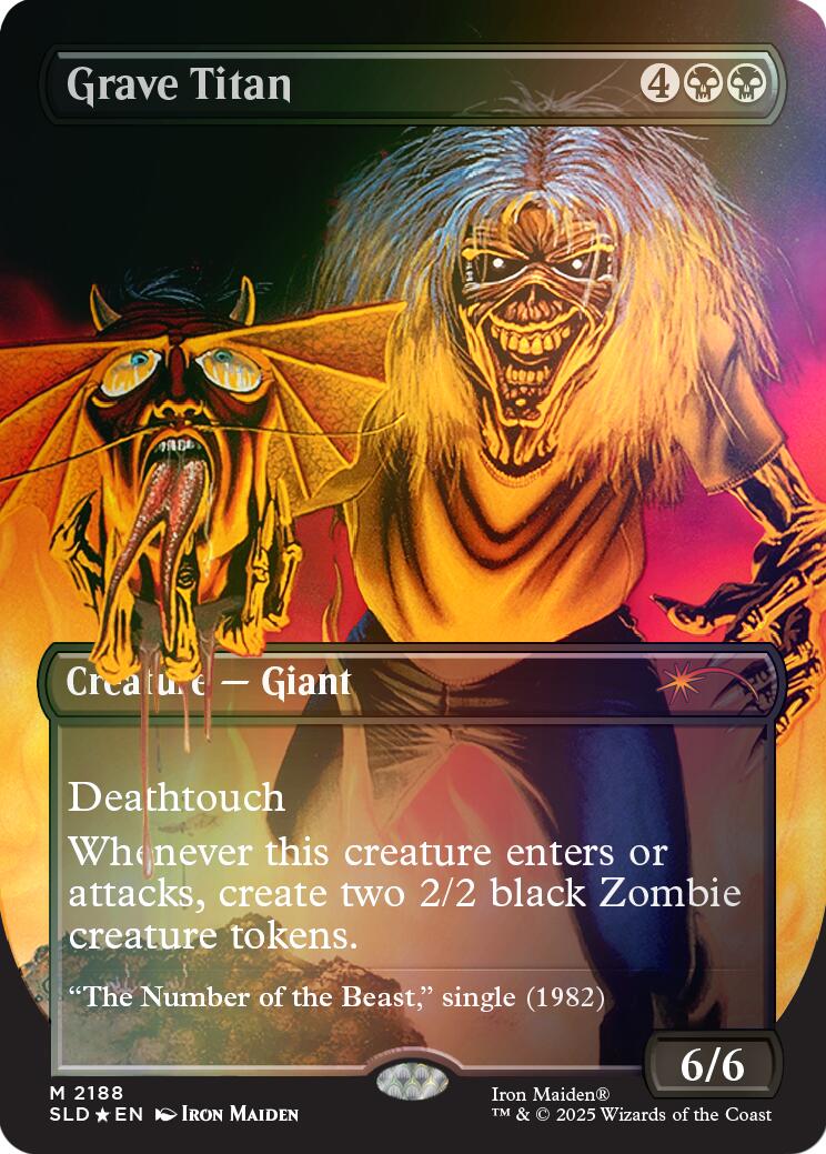 Grave Titan (2188) (Rainbow Foil) [Secret Lair Drop Series] | Cracking-Singles