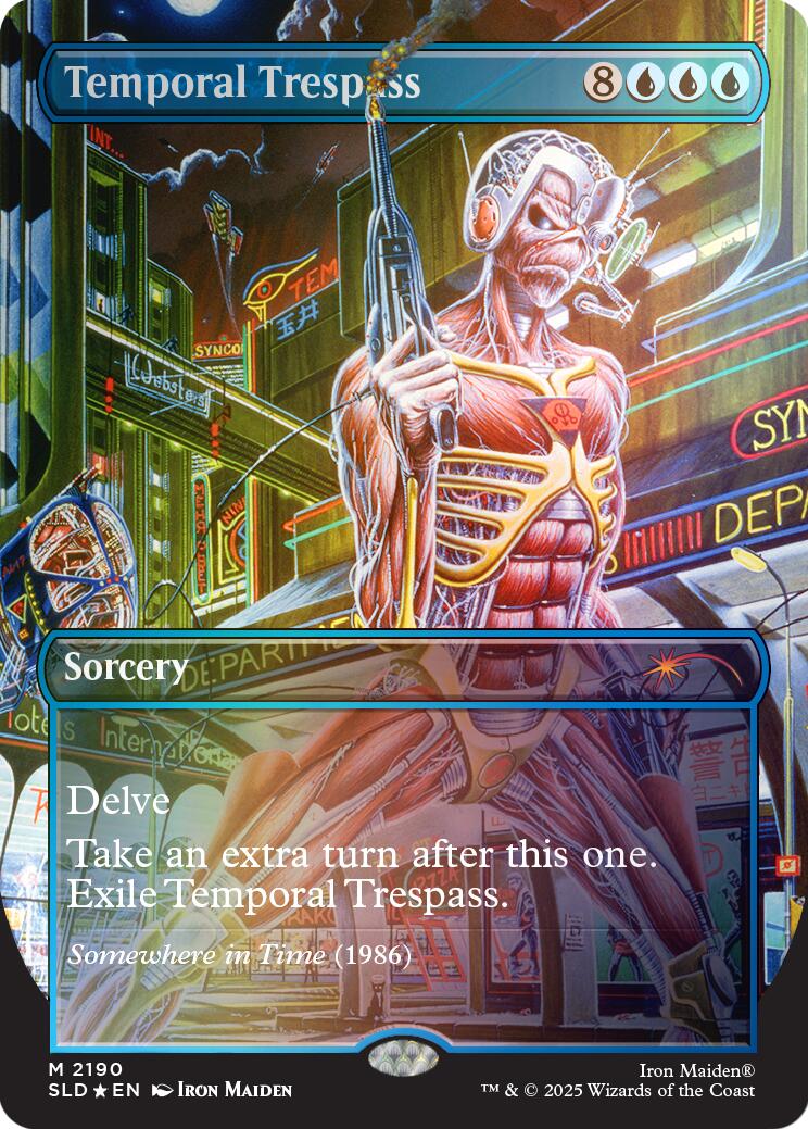 Temporal Trespass (Rainbow Foil) [Secret Lair Drop Series] | Cracking-Singles