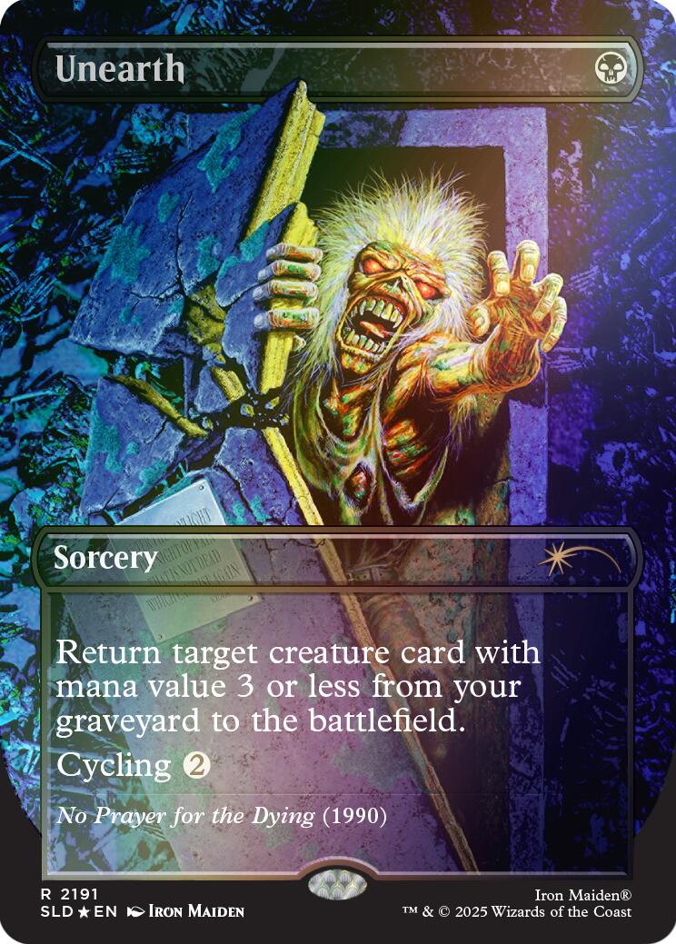 Unearth (Rainbow Foil) [Secret Lair Drop Series] | Cracking-Singles
