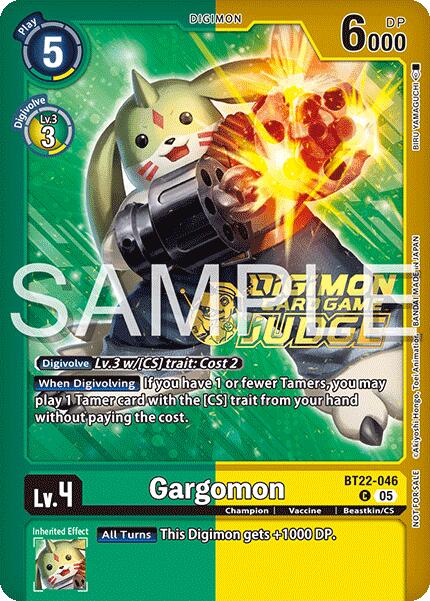 Gargomon [BT22-046] (Judge Pack 2025 Wave 2) [Cyber Eden] | Cracking-Singles
