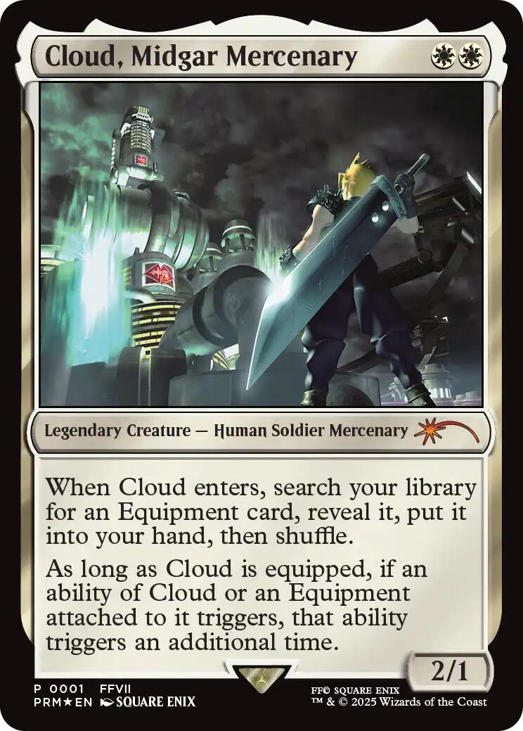 Cloud, Midgar Mercenary [FINAL FANTASY Promos] | Cracking-Singles