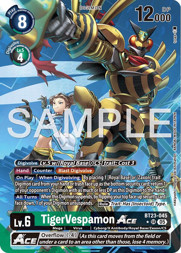 TigerVespamon ACE [BT23-045] (Alternate Art) [Hackers' Slumber] | Cracking-Singles