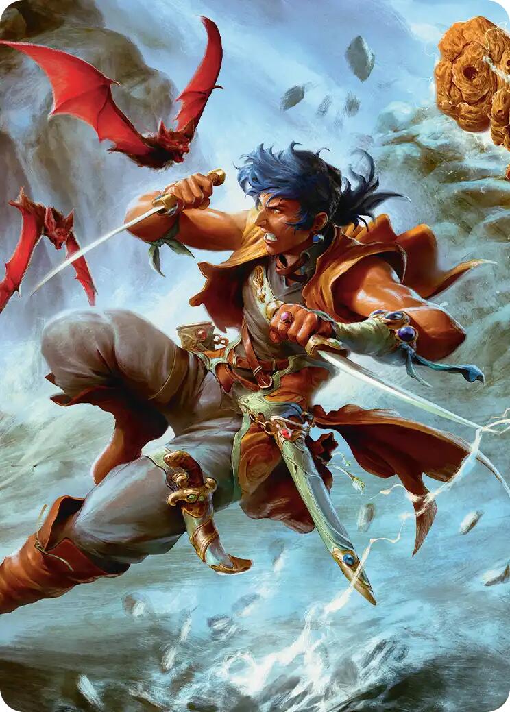 The Destined Thief Scene Art Card [FINAL FANTASY Art Series] | Cracking-Singles