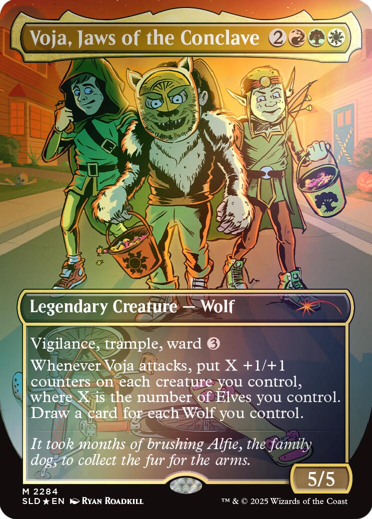 Voja, Jaws of the Conclave (Rainbow Foil) [Secret Lair Drop Series] | Cracking-Singles