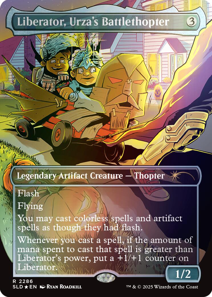 Liberator, Urza's Battlethopter (Rainbow Foil) [Secret Lair Drop Series] | Cracking-Singles
