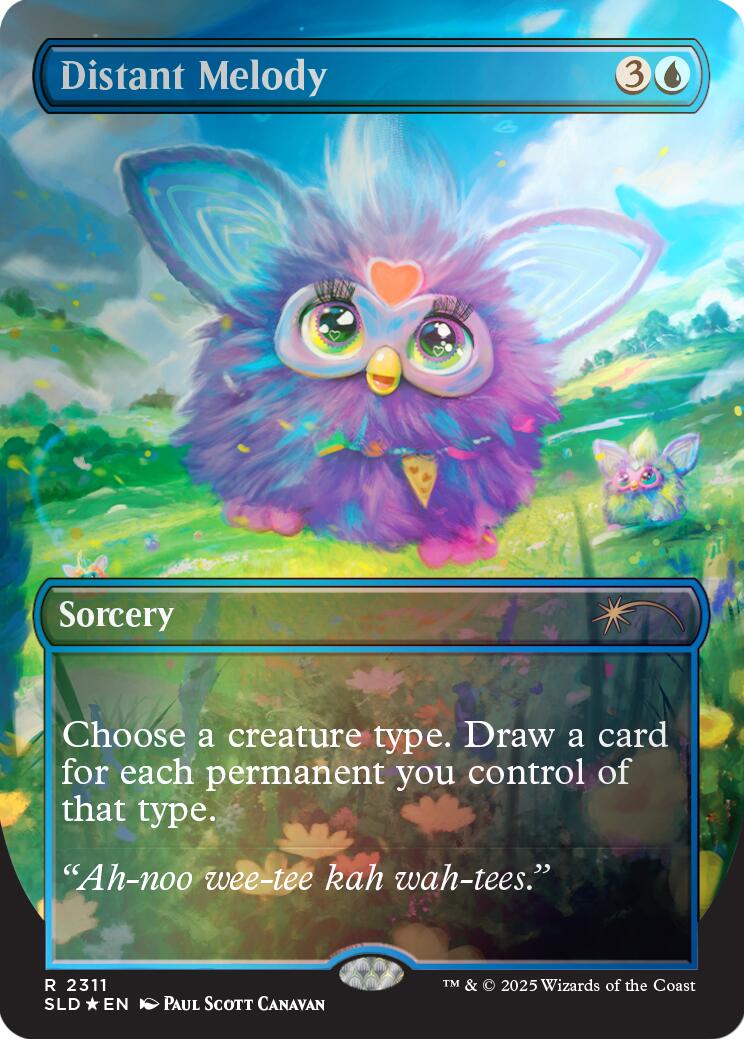 Distant Melody (2311) (Rainbow Foil) [Secret Lair Drop Series] | Cracking-Singles