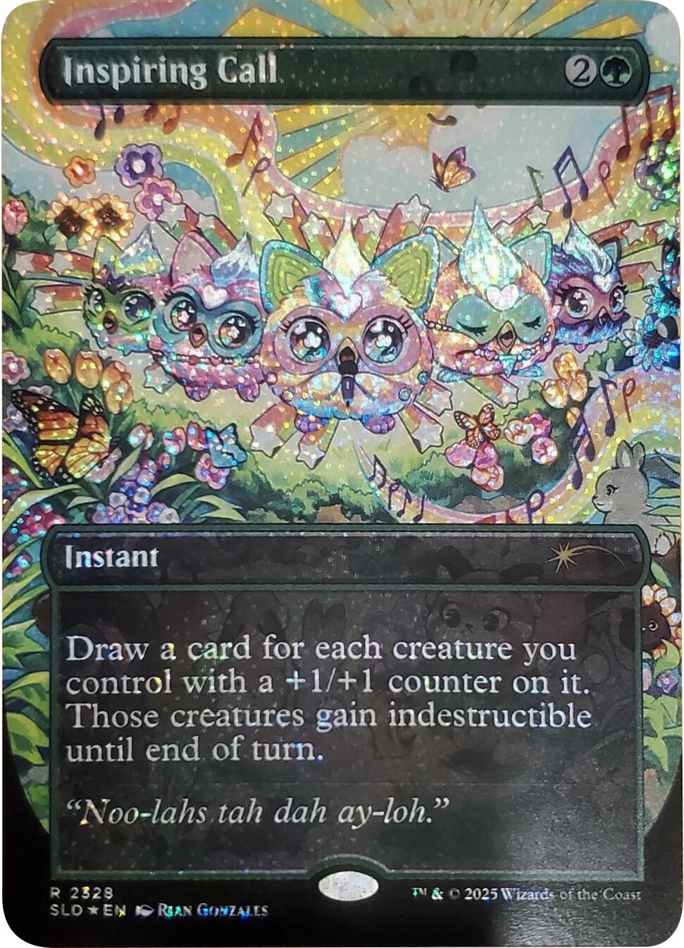 Inspiring Call (Confetti Foil) [Secret Lair Drop Series] | Cracking-Singles