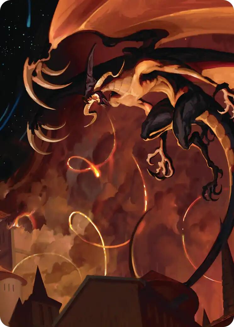 Mega Flare Scene Art Card [FINAL FANTASY Art Series] | Cracking-Singles