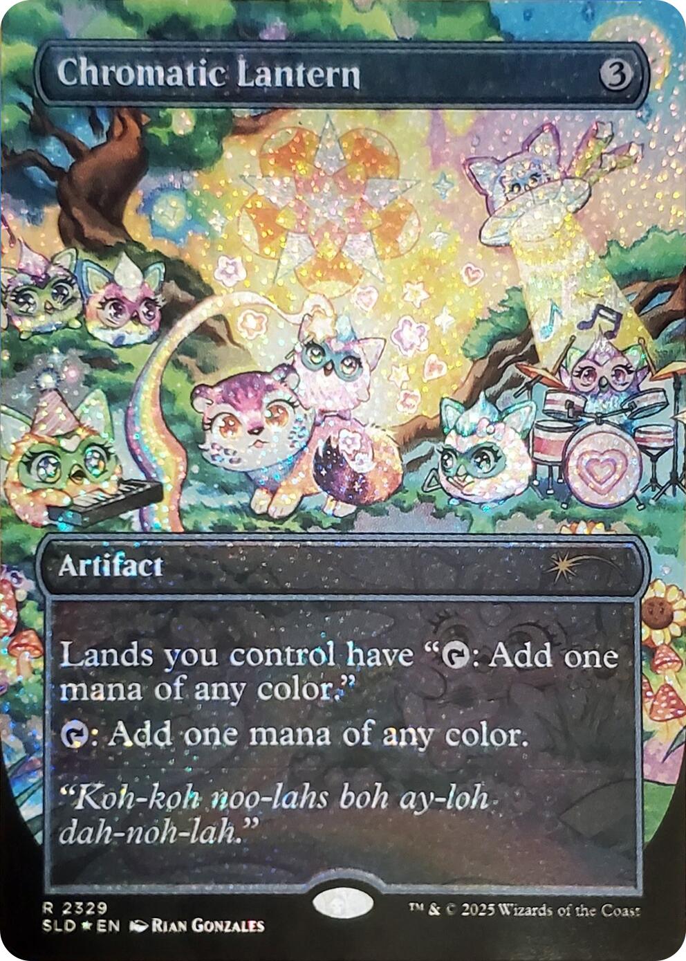 Chromatic Lantern (2329) (Confetti Foil) [Secret Lair Drop Series] | Cracking-Singles