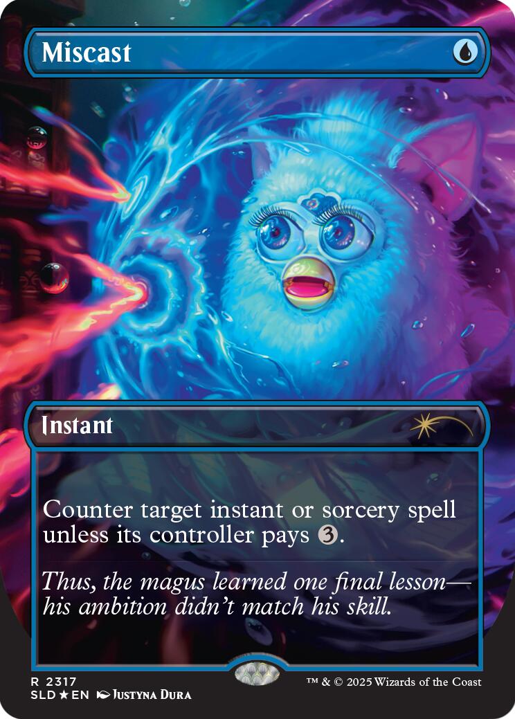 Miscast (Rainbow Foil) [Secret Lair Drop Series] | Cracking-Singles