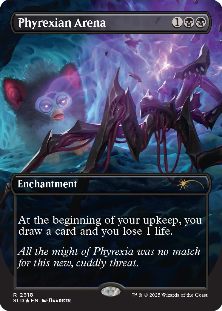 Phyrexian Arena (Rainbow Foil) [Secret Lair Drop Series] | Cracking-Singles