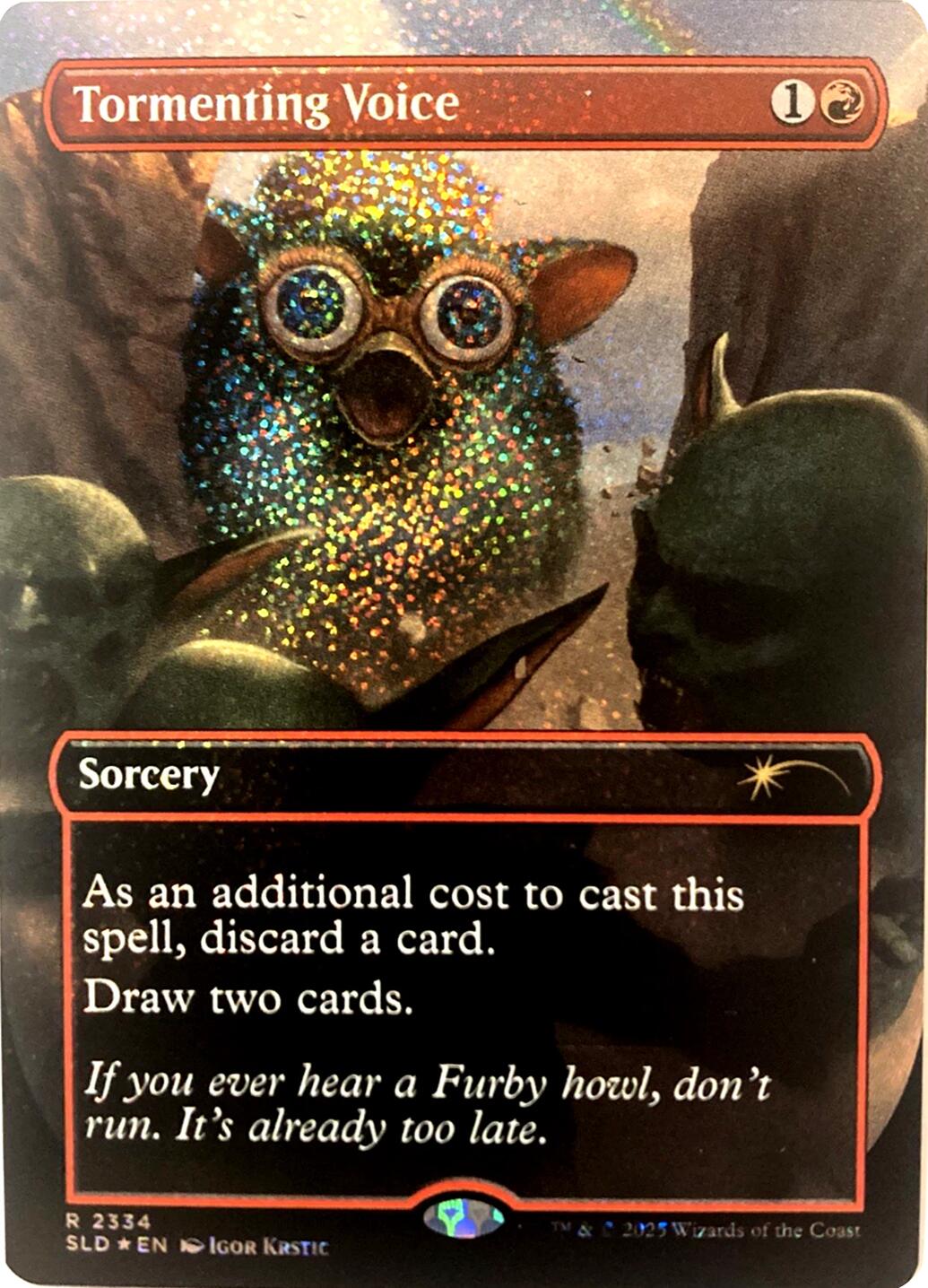 Tormenting Voice (Confetti Foil) [Secret Lair Drop Series] | Cracking-Singles