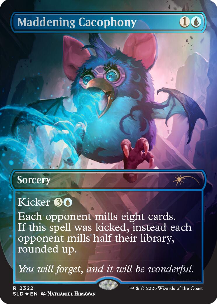 Maddening Cacophony (Rainbow Foil) [Secret Lair Drop Series] | Cracking-Singles