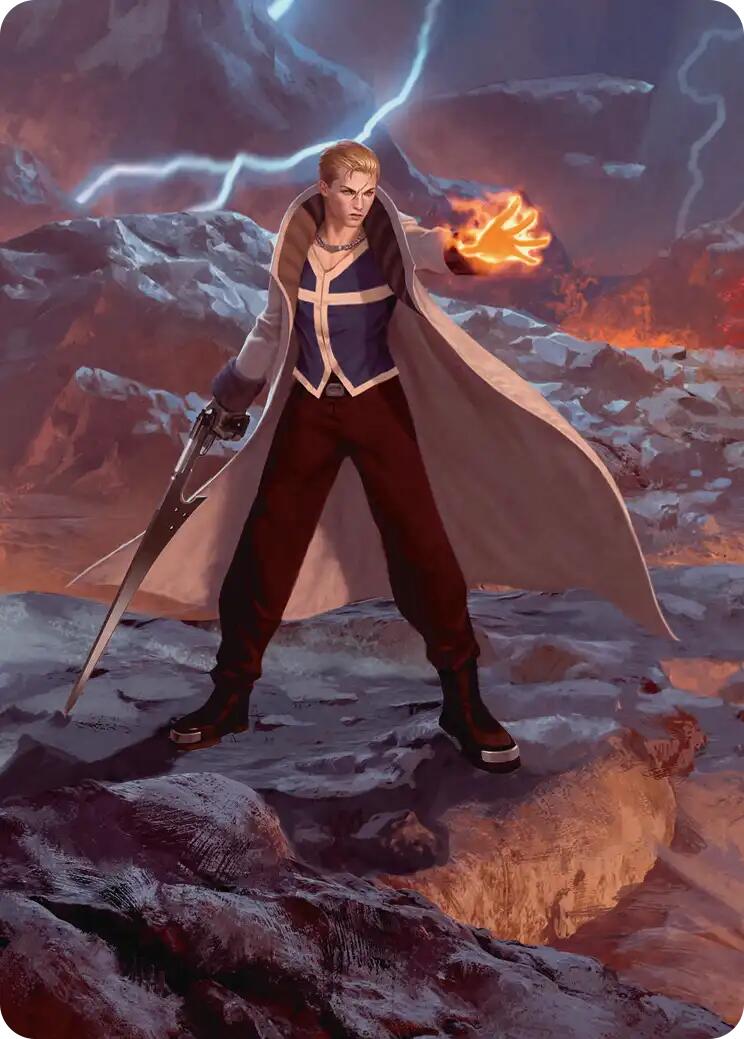 Seifer, Balamb Rival Scene Art Card [FINAL FANTASY Art Series] | Cracking-Singles