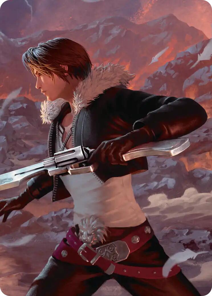 Squall, Gunblade Duelist Scene Art Card [FINAL FANTASY Art Series] | Cracking-Singles