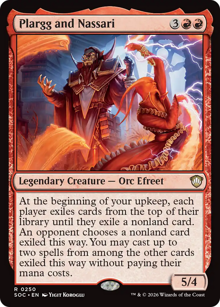 Plargg and Nassari [Secrets of Strixhaven Commander] | Cracking-Singles