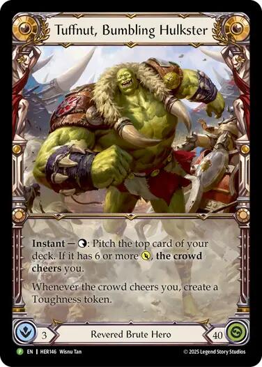 Tuffnut, Bumbling Hulkster [HER146] (Promo)  Rainbow Foil | Cracking-Singles