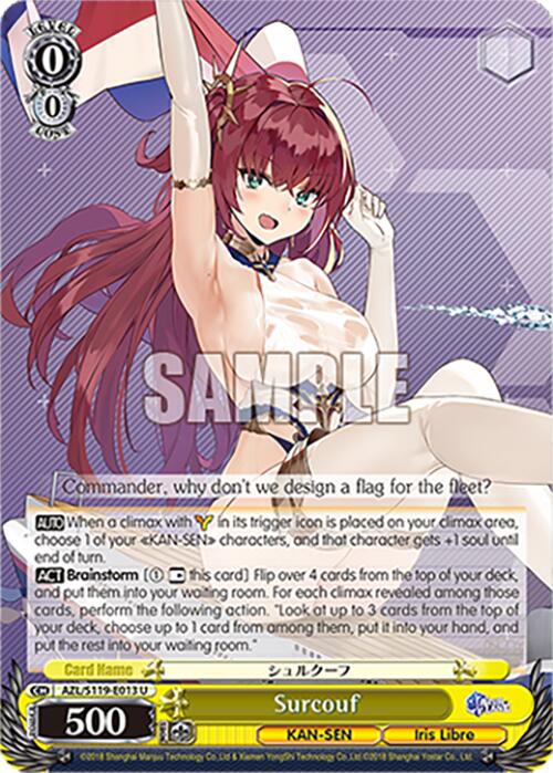Surcouf (AZL/S119-E013 U) [Azur Lane Vol. 2] | Cracking-Singles