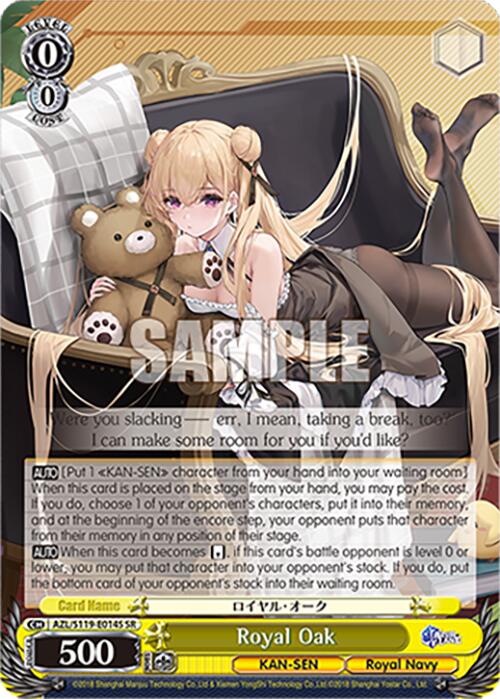 Royal Oak (AZL/S119-E014S SR) [Azur Lane Vol. 2] | Cracking-Singles