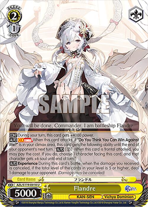 Flandre (AZL/S119-E018 U) [Azur Lane Vol. 2] | Cracking-Singles