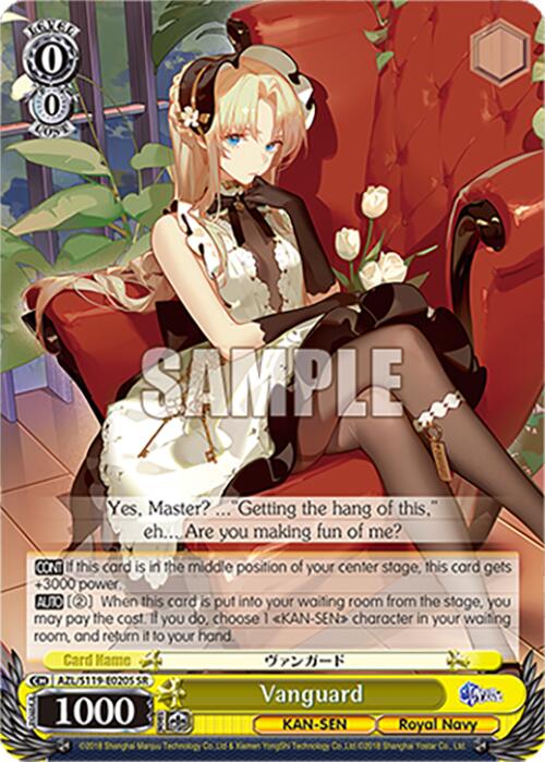 Vanguard (AZL/S119-E020S SR) [Azur Lane Vol. 2] | Cracking-Singles