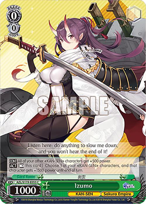 Izumo (AZL/S119-E055 C) [Azur Lane Vol. 2] | Cracking-Singles