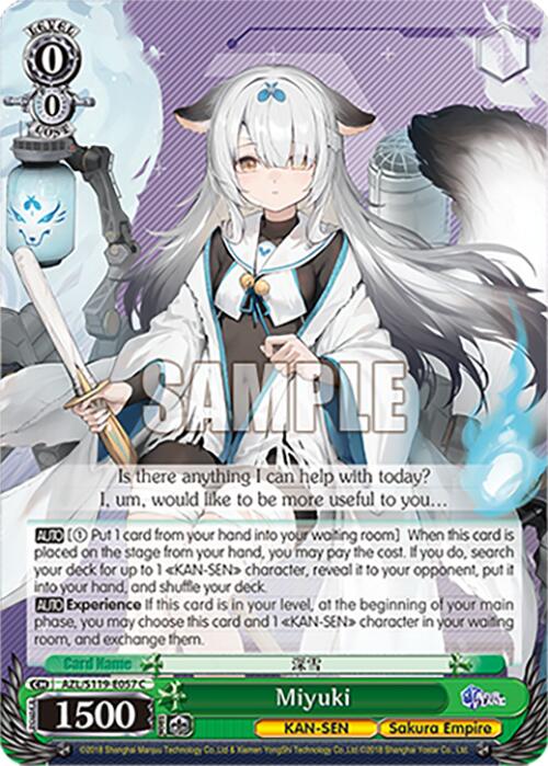 Miyuki (AZL/S119-E057 C) [Azur Lane Vol. 2] | Cracking-Singles