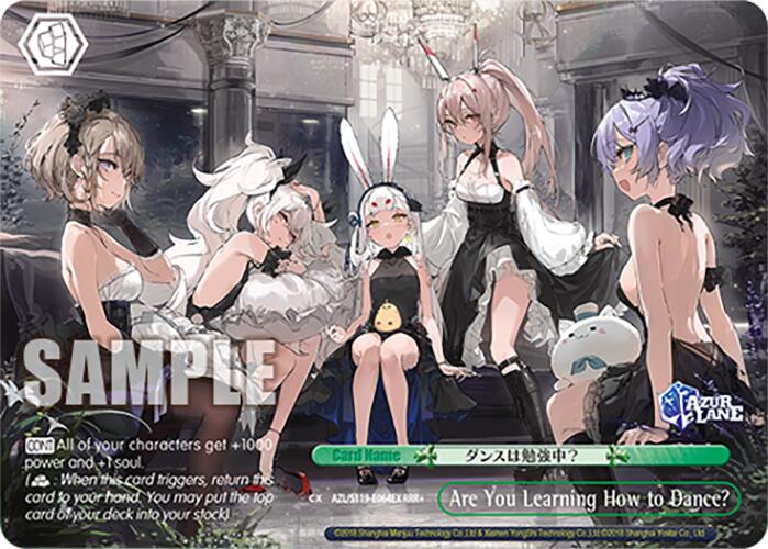 Are You Learning How to Dance? (AZL/S119-E064EX RRR+) [Azur Lane Vol. 2] | Cracking-Singles
