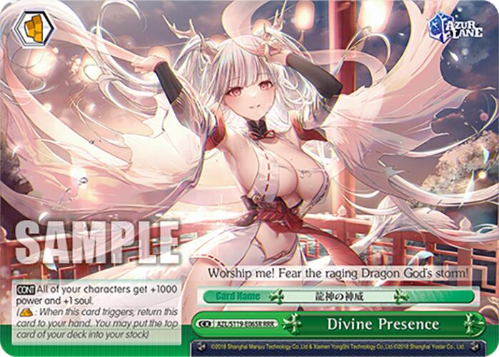 Divine Presence (AZL/S119-E065R RRR) [Azur Lane Vol. 2] | Cracking-Singles