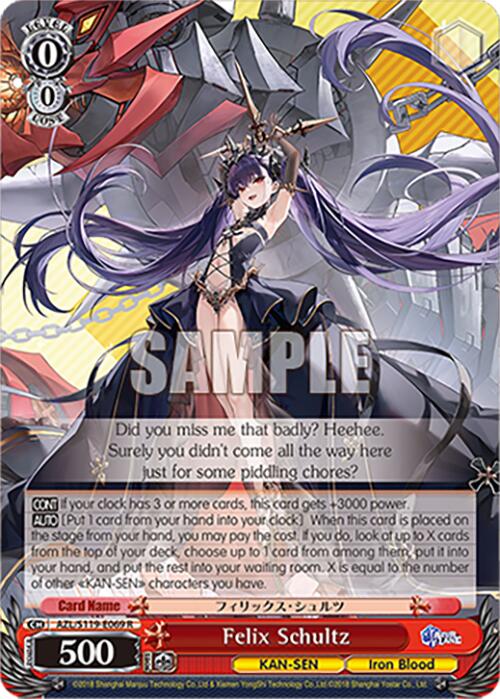 Felix Schultz (AZL/S119-E069 R) [Azur Lane Vol. 2] | Cracking-Singles