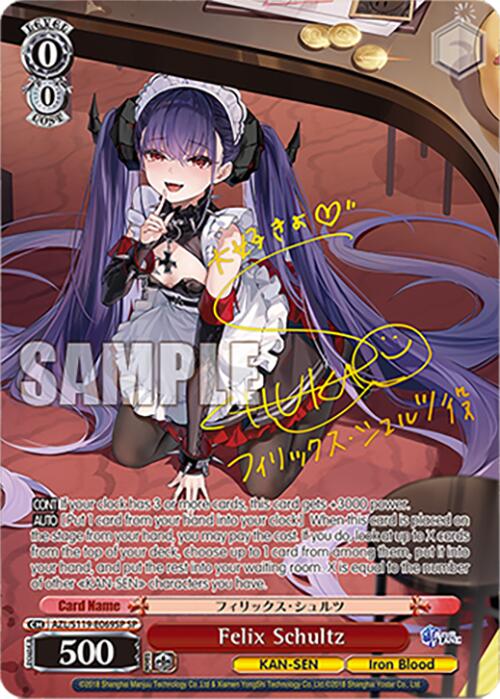 Felix Schultz (AZL/S119-E069SP SP) [Azur Lane Vol. 2] | Cracking-Singles