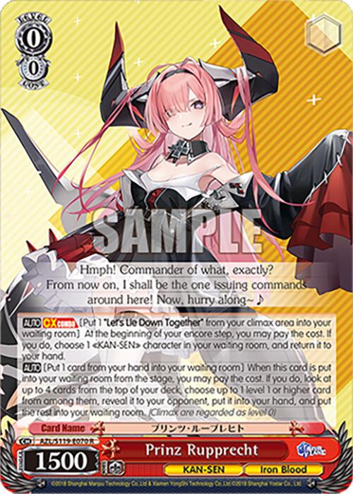 Prinz Rupprecht (AZL/S119-E070 R) [Azur Lane Vol. 2] | Cracking-Singles