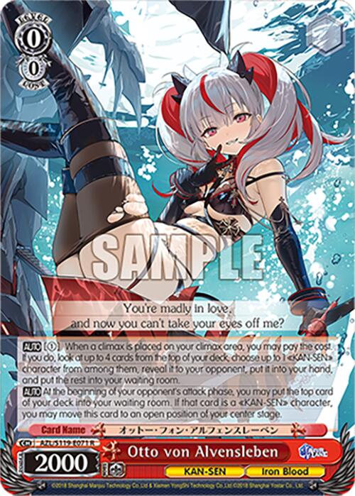 Otto von Alvensleben (AZL/S119-E071 R) [Azur Lane Vol. 2] | Cracking-Singles