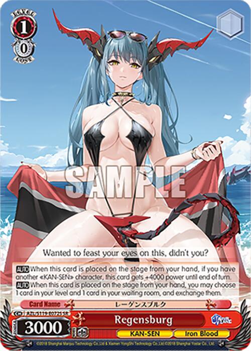 Regensburg (AZL/S119-E072S SR) [Azur Lane Vol. 2] | Cracking-Singles