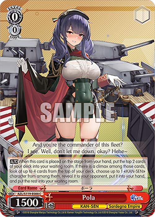 Pola (AZL/S119-E088 C) [Azur Lane Vol. 2] | Cracking-Singles