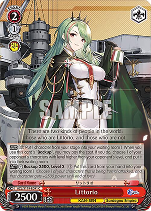 Littorio (AZL/S119-E091 C) [Azur Lane Vol. 2] | Cracking-Singles