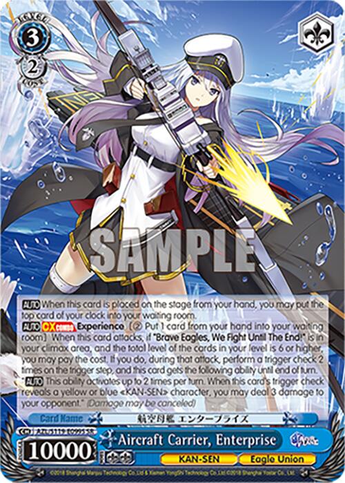 Aircraft Carrier, Enterprise (AZL/S119-E099S SR) [Azur Lane Vol. 2] | Cracking-Singles