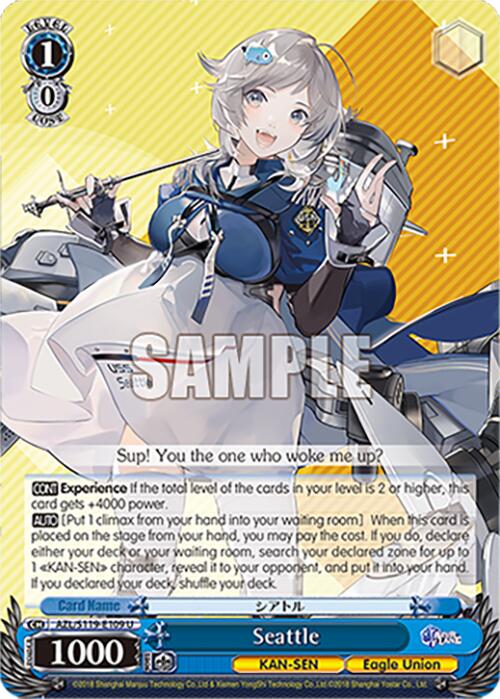 Seattle (AZL/S119-E109 U) [Azur Lane Vol. 2] | Cracking-Singles