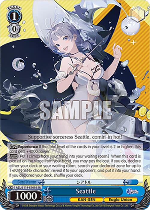 Seattle (AZL/S119-E109S SR) [Azur Lane Vol. 2] | Cracking-Singles