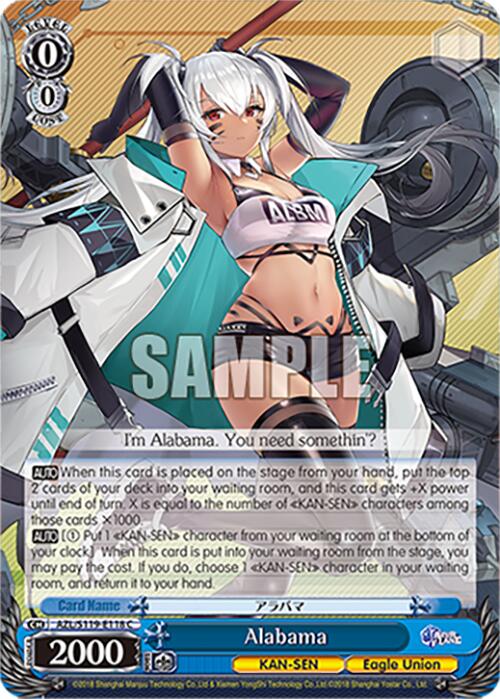 Alabama (AZL/S119-E118 C) [Azur Lane Vol. 2] | Cracking-Singles
