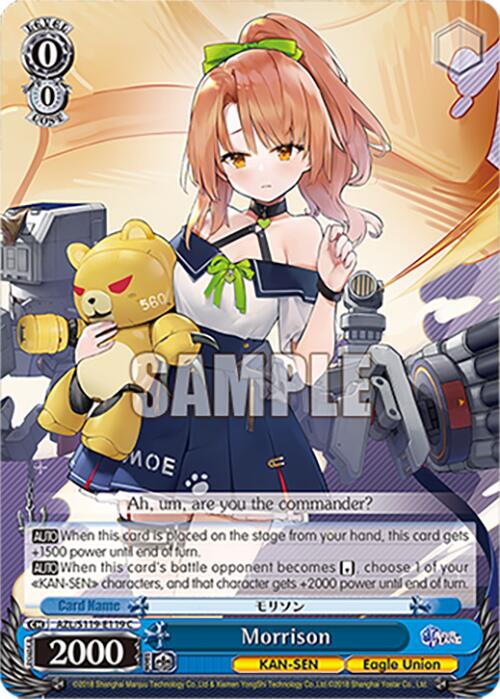 Morrison (AZL/S119-E119 C) [Azur Lane Vol. 2] | Cracking-Singles