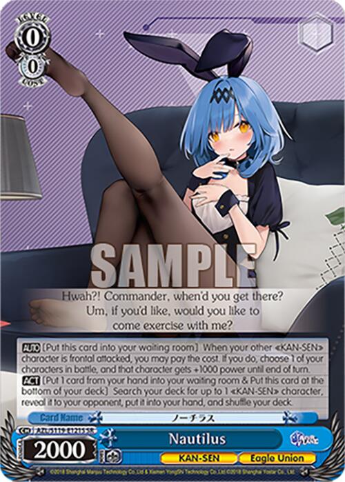 Nautilus (AZL/S119-E121S SR) [Azur Lane Vol. 2] | Cracking-Singles