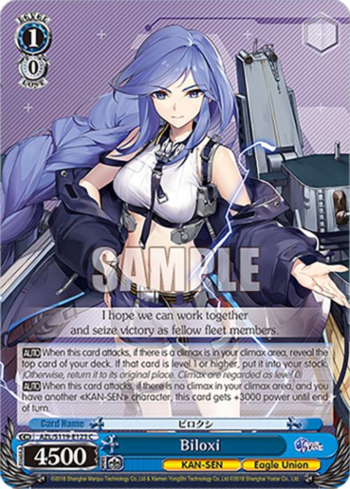 Biloxi (AZL/S119-E123 C) [Azur Lane Vol. 2] | Cracking-Singles