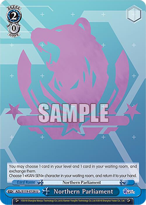 Northern Parliament (AZL/S119-E126 U) [Azur Lane Vol. 2] | Cracking-Singles